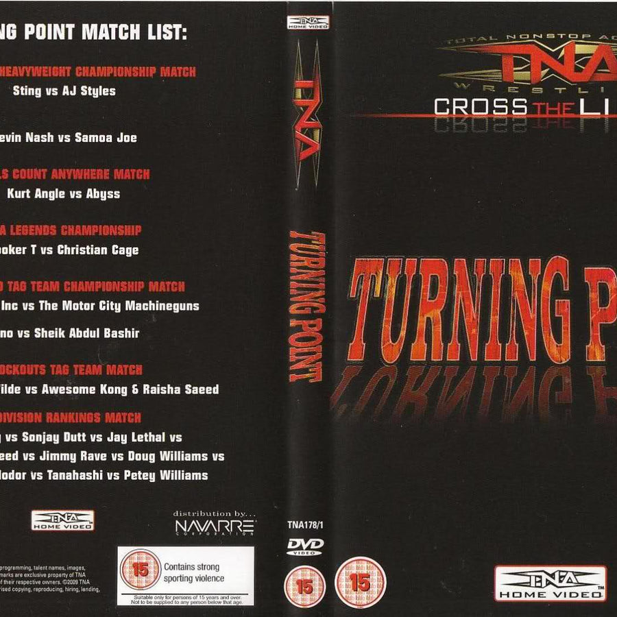 turning point 2008 DVDs & Videos Pwcatalog