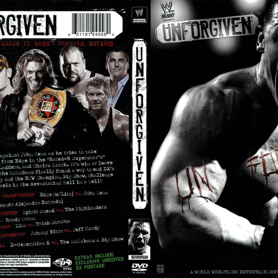 unforgiven 2006 DVDs & Videos Pwcatalog