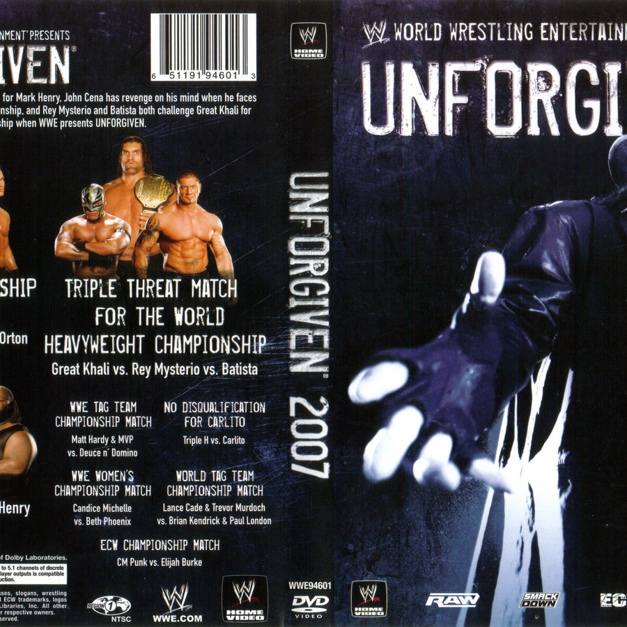 unforgiven 2007 DVDs & Videos Pwcatalog