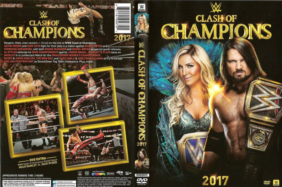 wwe clash of champions 2017 DVDs & Videos Pwcatalog