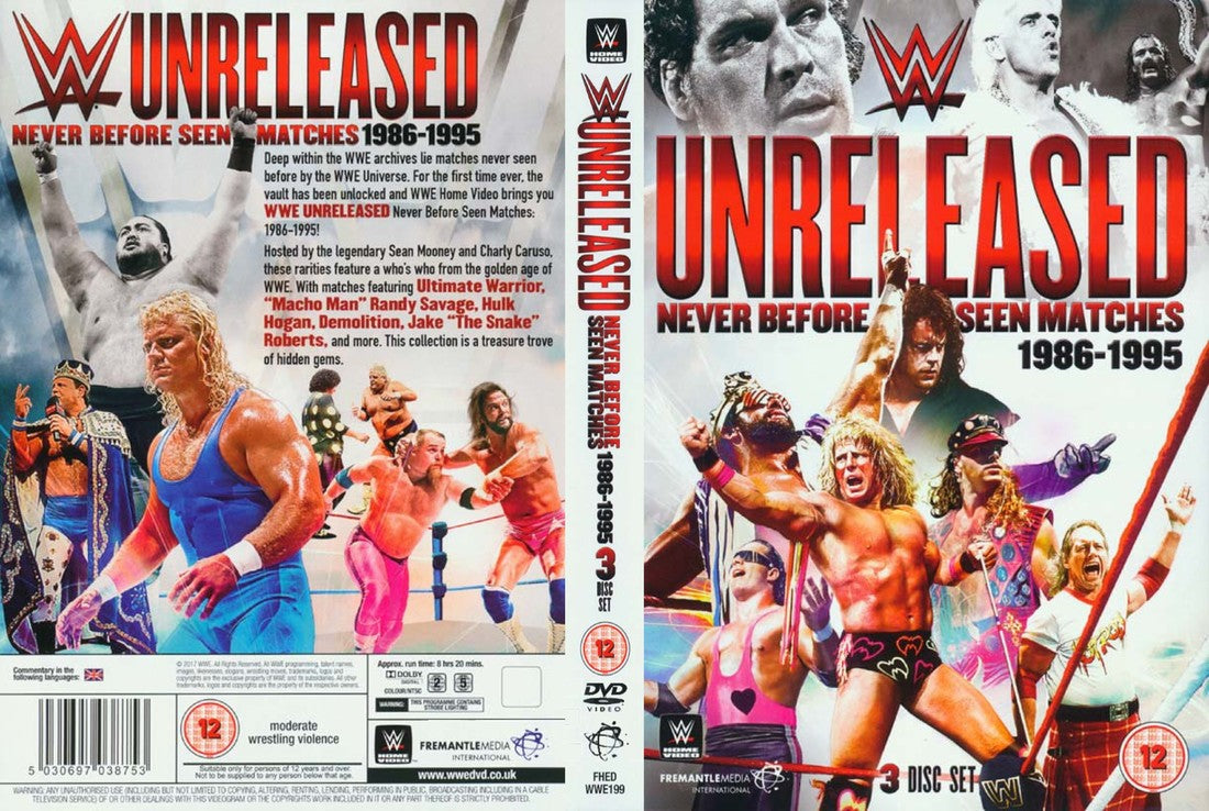 wwe unreleased never seen before matches 1986 1995 DVDs & Videos Pwcatalog
