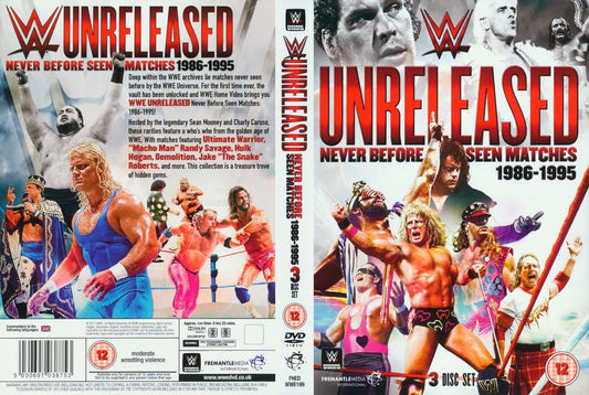 wwe unreleased never seen before matches 1986 1995 DVDs & Videos Pwcatalog