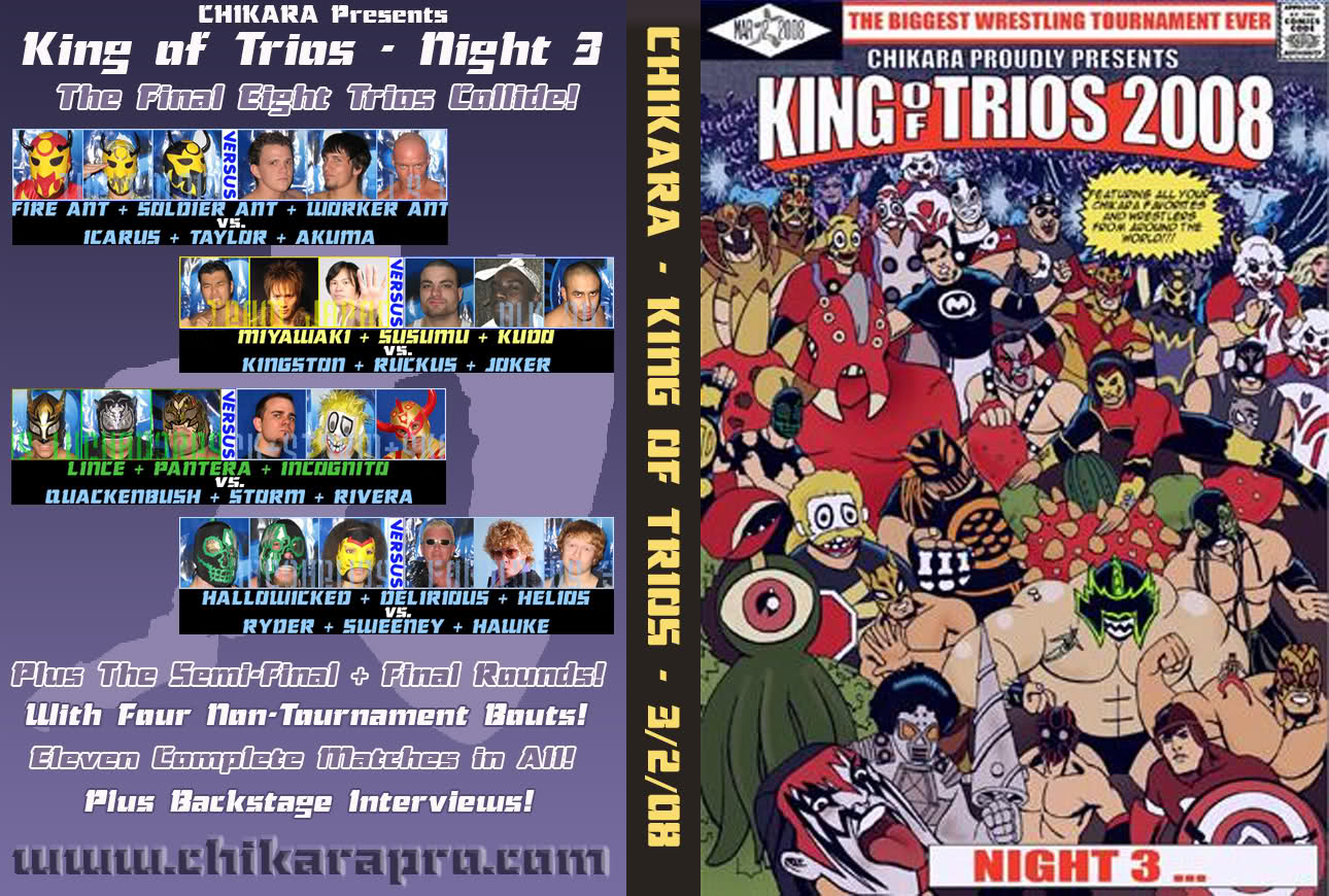 king of trios 2008 night 3 DVDs & Videos Pwcatalog