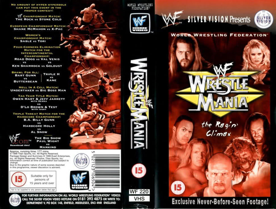 wrestlemania xv PW Catalog