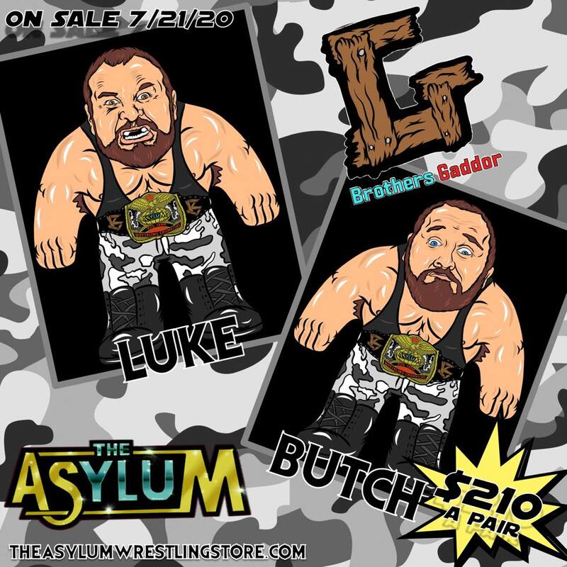 Brothers Gaddor Officially Licensed Gaddor Buddies Bushwhacker Luke & Bushwhacker Butch