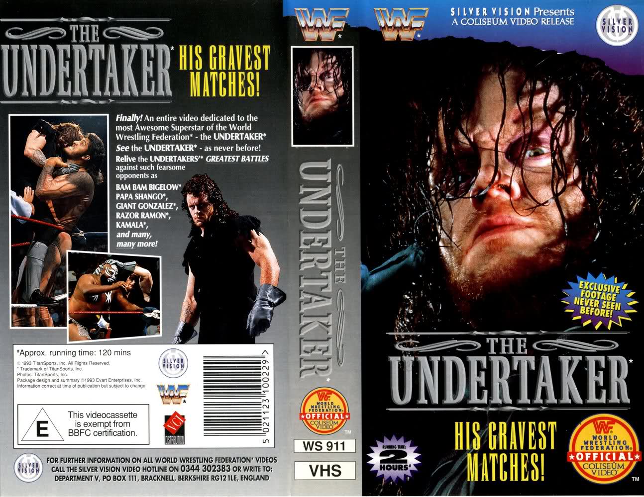 the undertaker his gravest matches PW Catalog