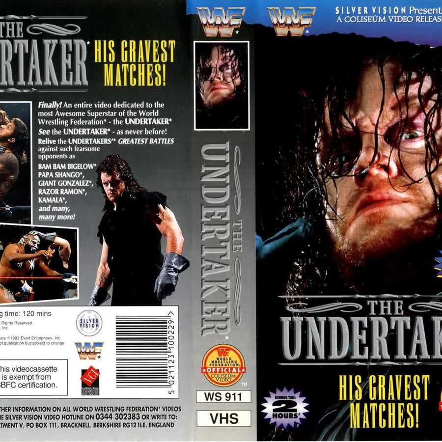 the undertaker his gravest matches PW Catalog