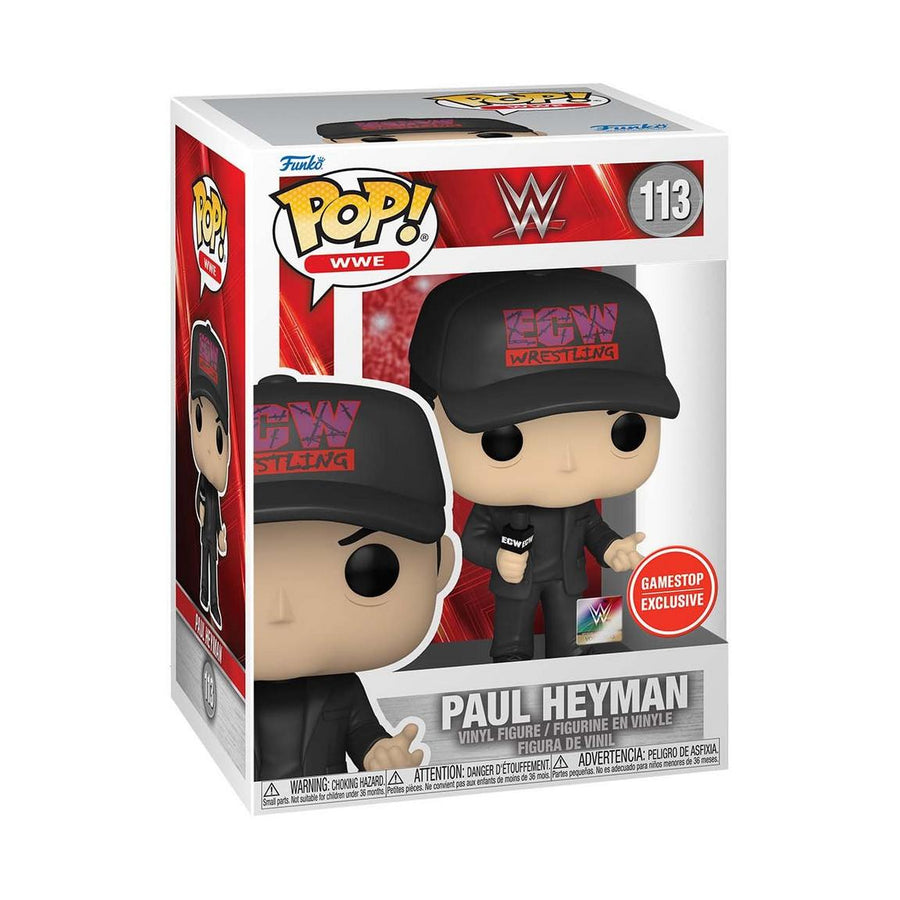 WWE Funko POP! Vinyls 113 Paul Heyman [Exclusive] Action & Toy Figures PWcatalog