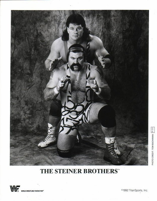 1992 Steiner Brothers P111 b/w 