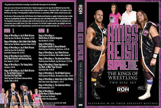 kings reign supreme the kings of wrestlin DVDs & Videos Pwcatalog