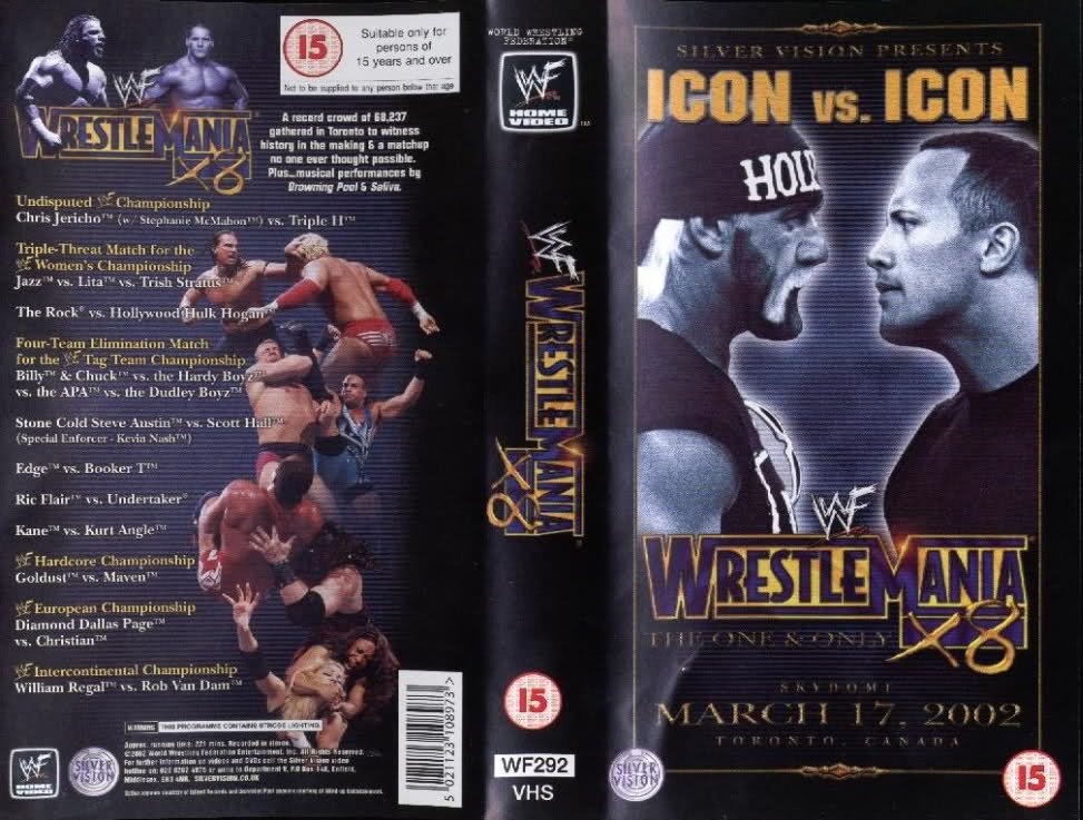 wrestlemania x8 PW Catalog