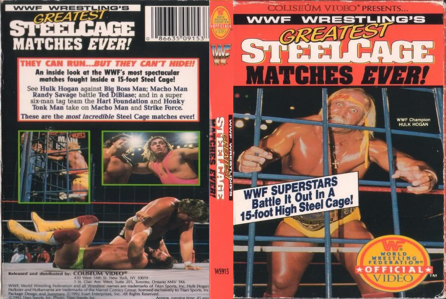 wwf wrestlings greatest steelcage matches ever DVDs & Videos Pwcatalog
