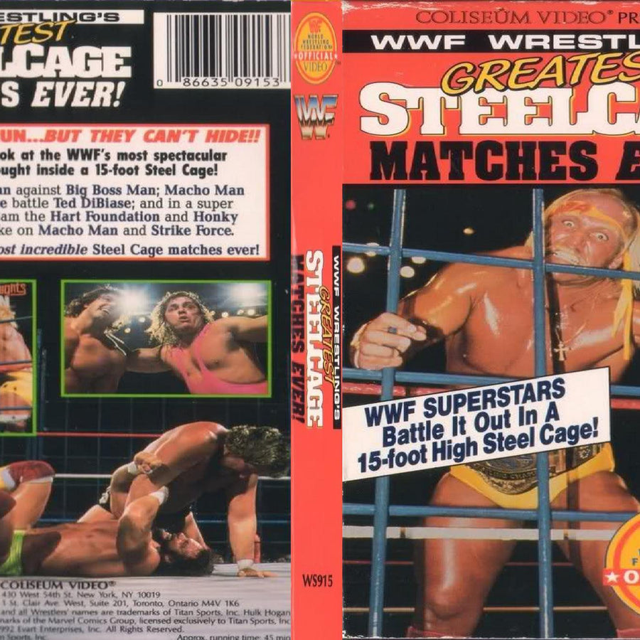 wwf wrestlings greatest steelcage matches ever DVDs & Videos Pwcatalog