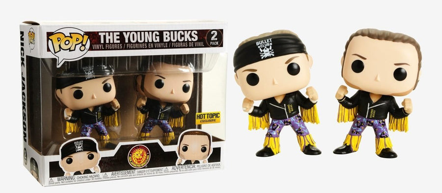 NJPW Funko POP! Vinyl Multipack: The Young Bucks: Matt Jackson & Nick Jackson [Exclusive] Action & Toy Figures PWcatalog