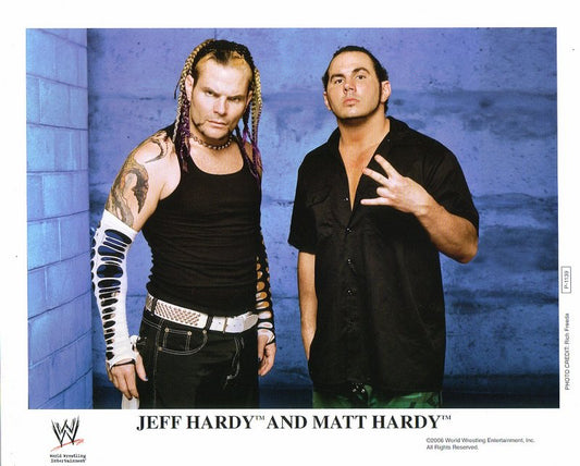 2006 Jeff Hardy , Matt Hardy P1139 Color