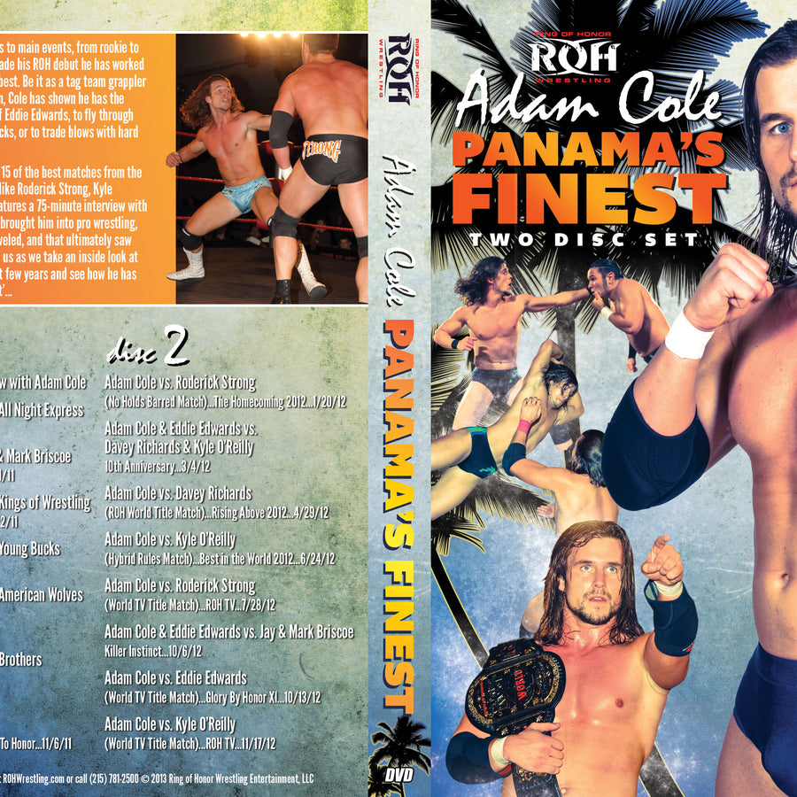adam cole panamas finest DVDs & Videos Pwcatalog