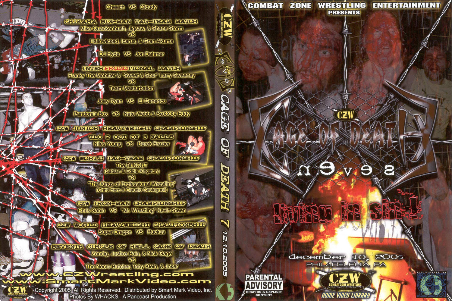 cage of death 7 DVDs & Videos Pwcatalog