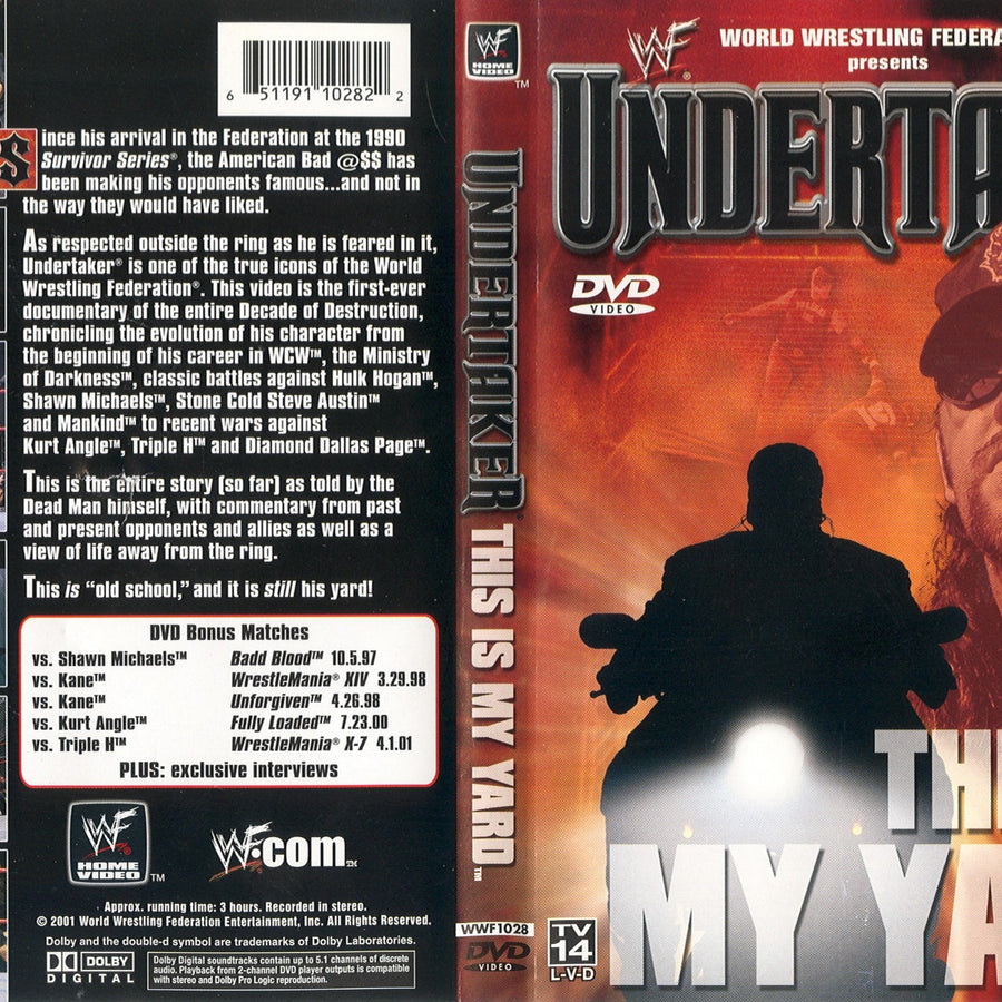 undertaker this is my yard wwf DVDs & Videos Pwcatalog