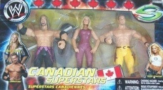 WWE Jakks Pacific Canadian Superstars [With Chris Jericho, Trish Stratus & Christian, Exclusive] Action & Toy Figures PWcatalog