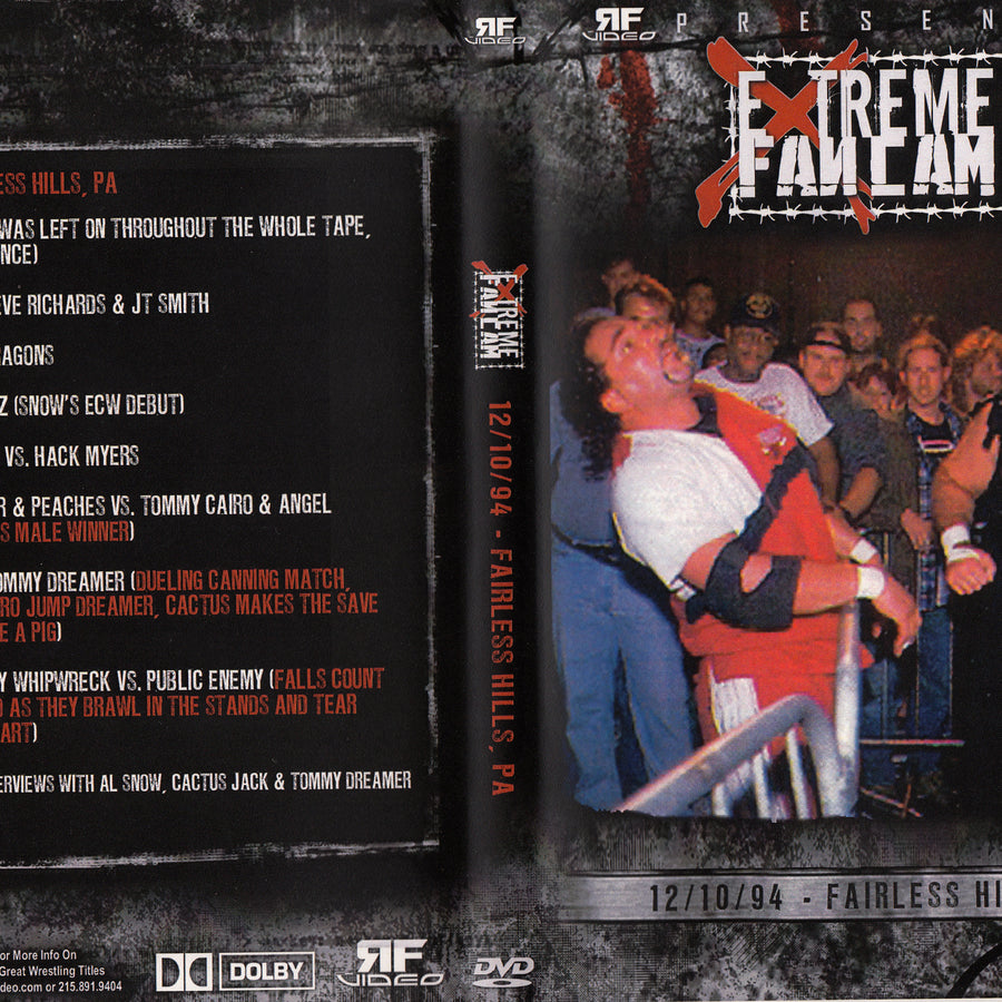 Fan cam 12-10-94 DVDs & Videos Pwcatalog