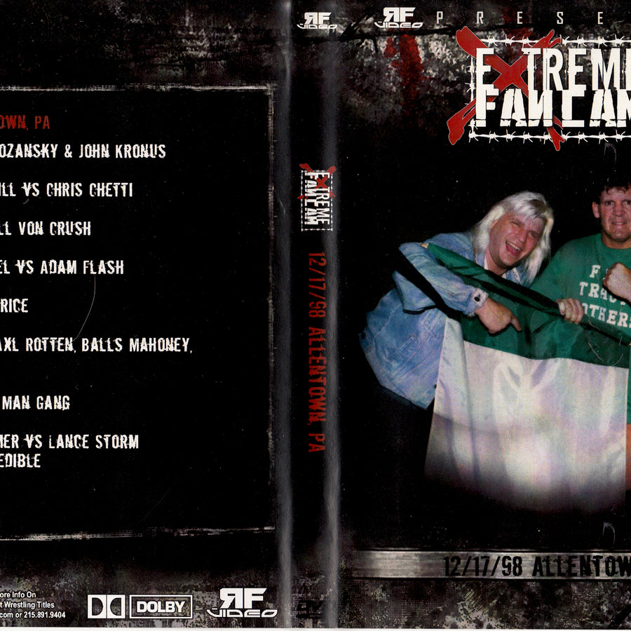 Fan cam 12-17-98 DVDs & Videos Pwcatalog