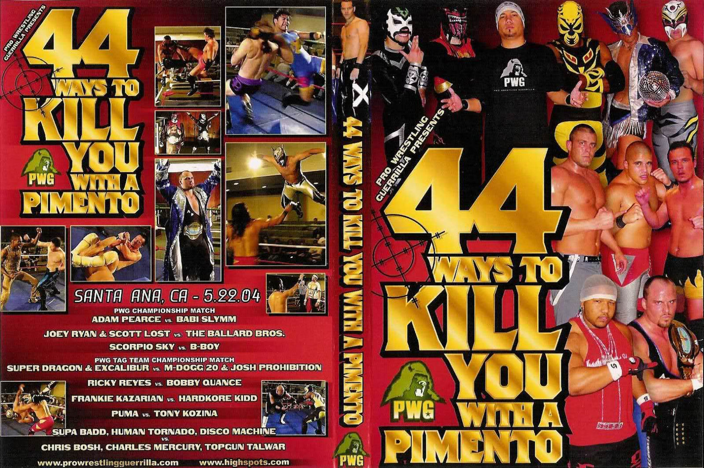 44 ways to kill you with a pimento