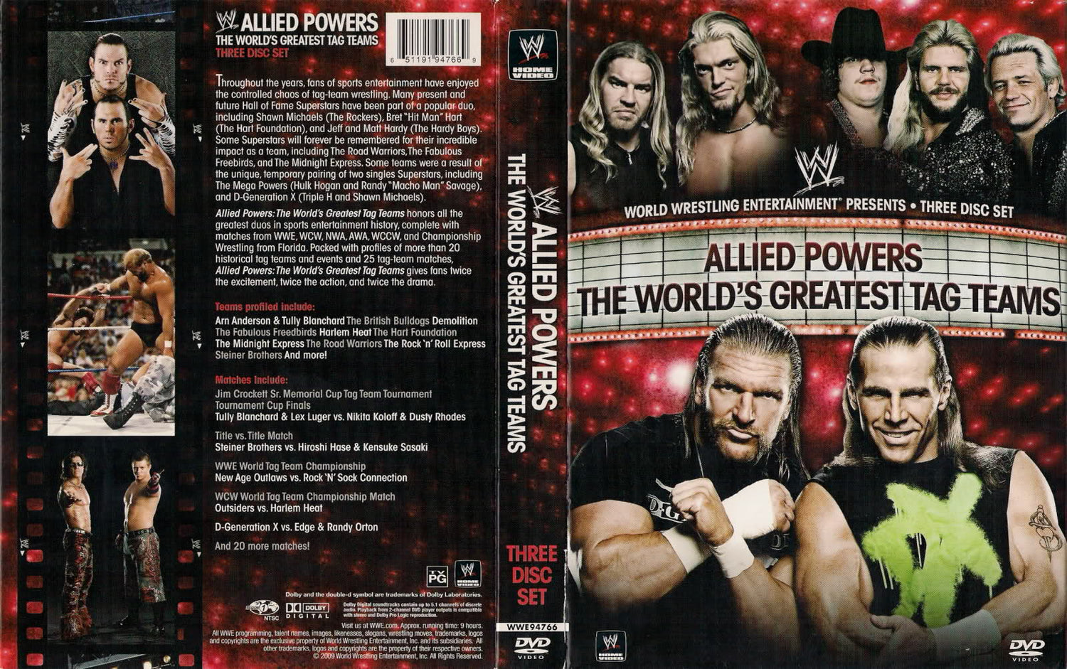 allied powers the worlds greatest tag teams DVDs & Videos Pwcatalog