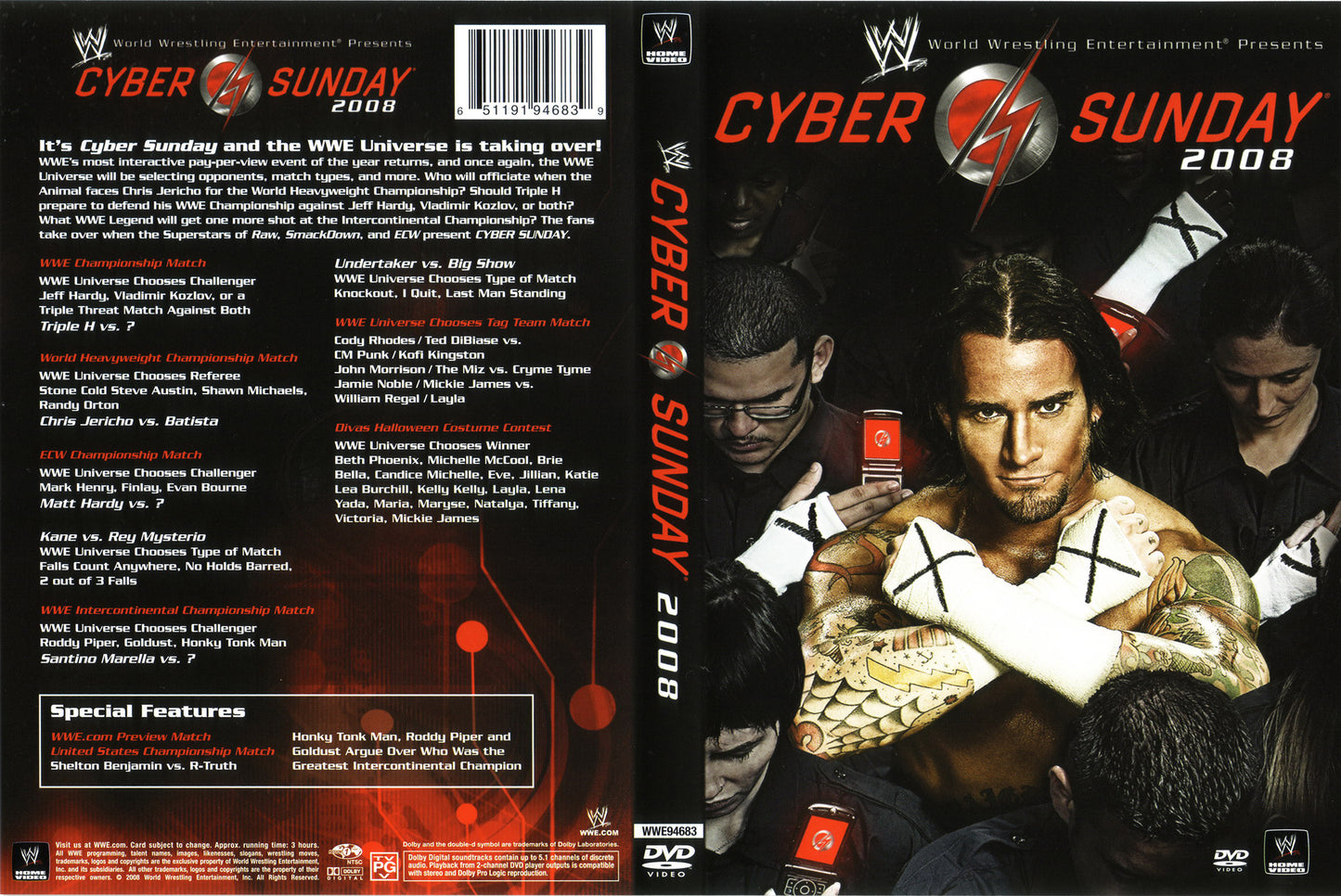 cyber sunday 2008 DVDs & Videos Pwcatalog