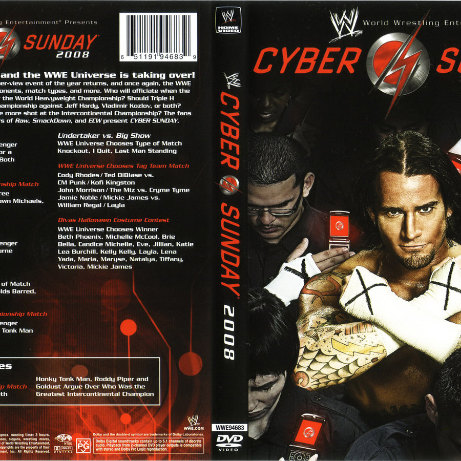 cyber sunday 2008 DVDs & Videos Pwcatalog