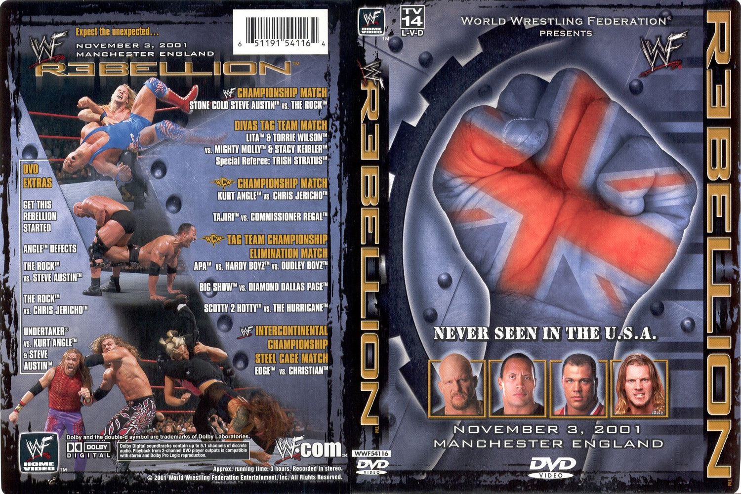 rebellion 2001 DVDs & Videos Pwcatalog