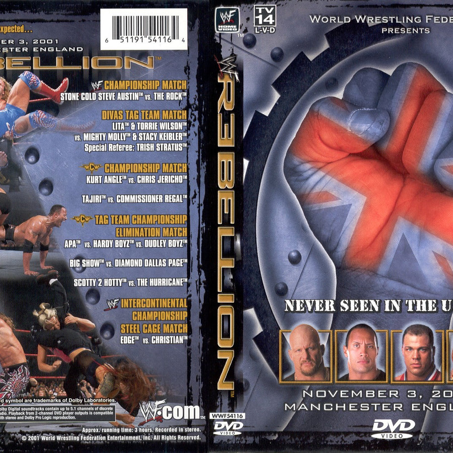 rebellion 2001 DVDs & Videos Pwcatalog