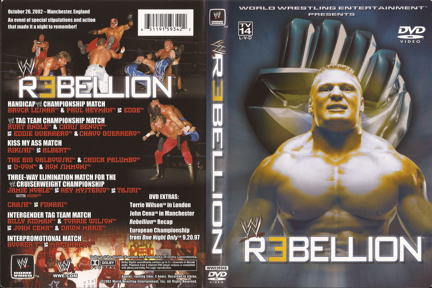 rebellion 2002 DVDs & Videos Pwcatalog