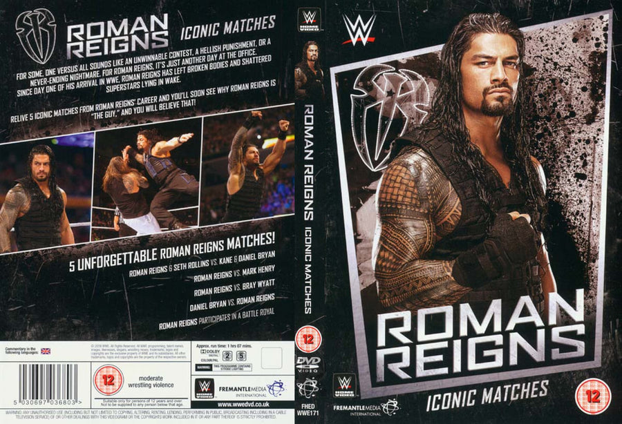 roman reigns iconic matches DVDs & Videos Pwcatalog