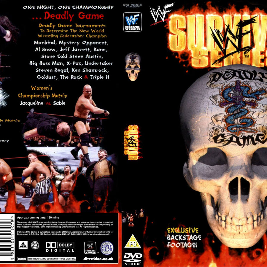 Survivor Series 1998 DVDs & Videos Pwcatalog