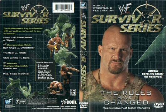 Survivor Series 2000 DVDs & Videos Pwcatalog
