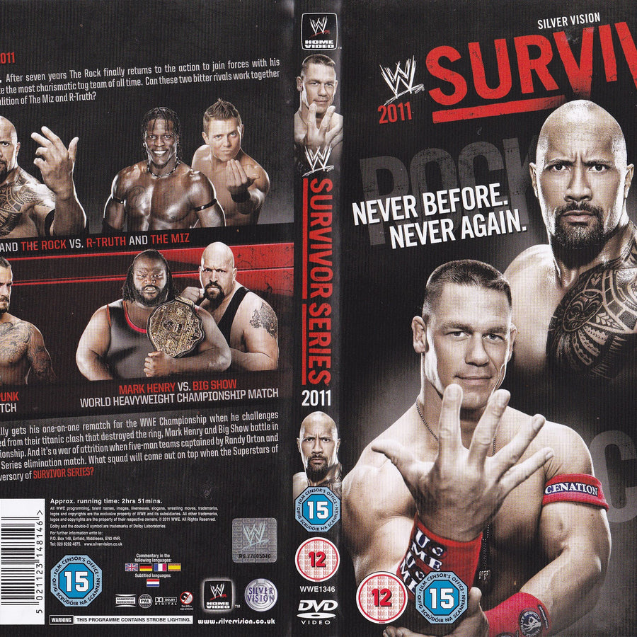 Survivor Series 2011 DVDs & Videos Pwcatalog