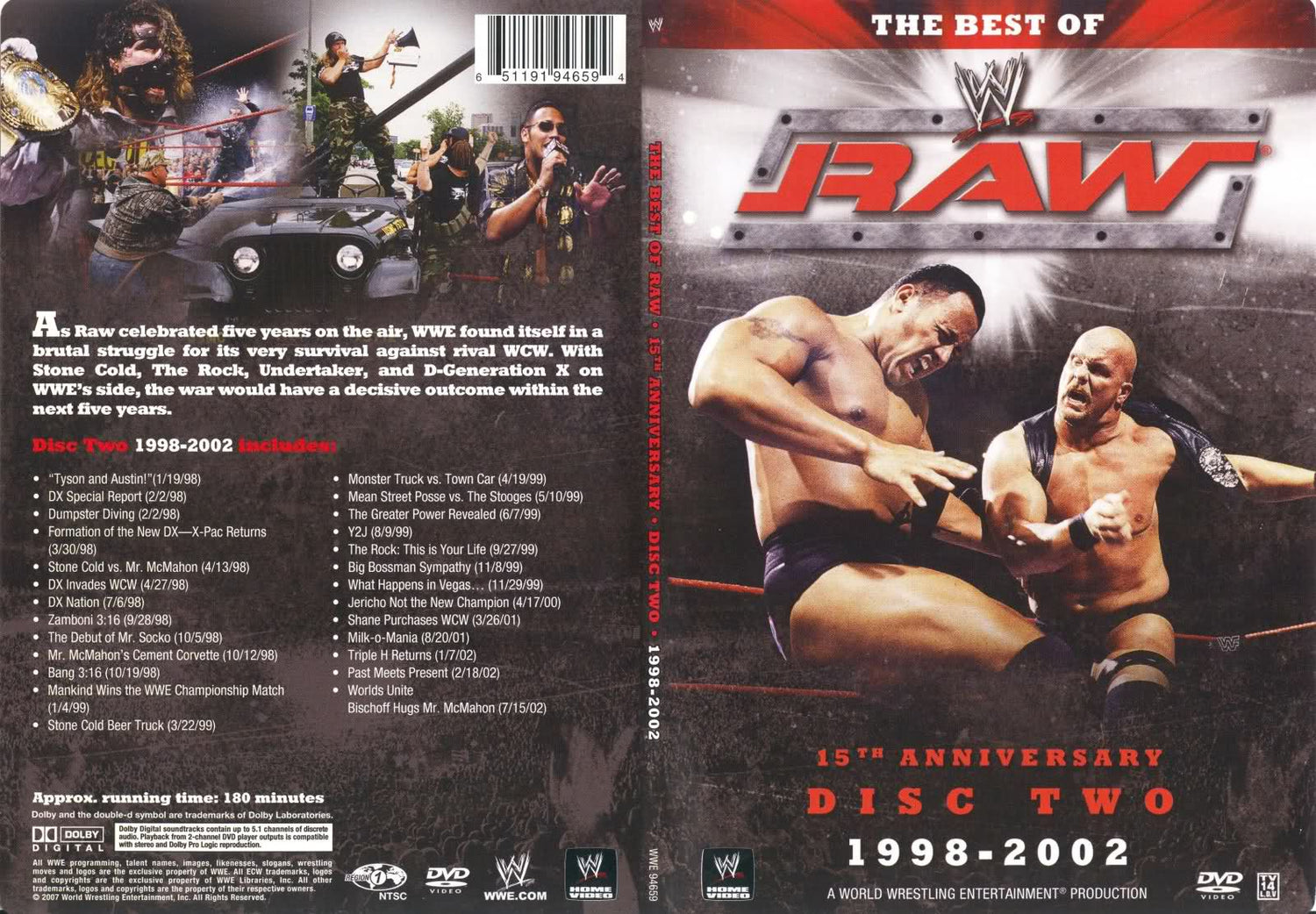 the best of raw 15th anniversary DVDs & Videos Pwcatalog