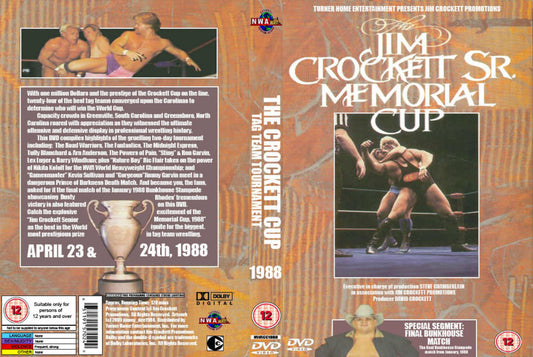 the jim crockett sr memorial cup tag team tournament 1988 DVDs & Videos Pwcatalog