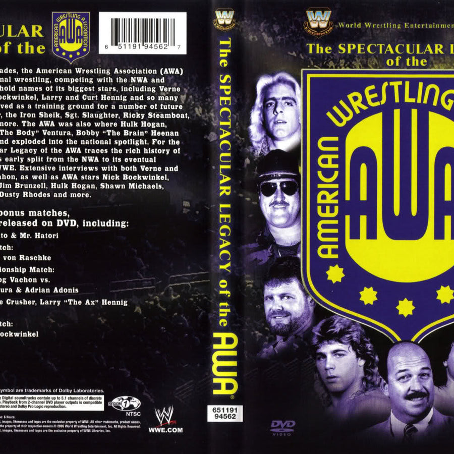 the spectacular legacy of the awa DVDs & Videos Pwcatalog