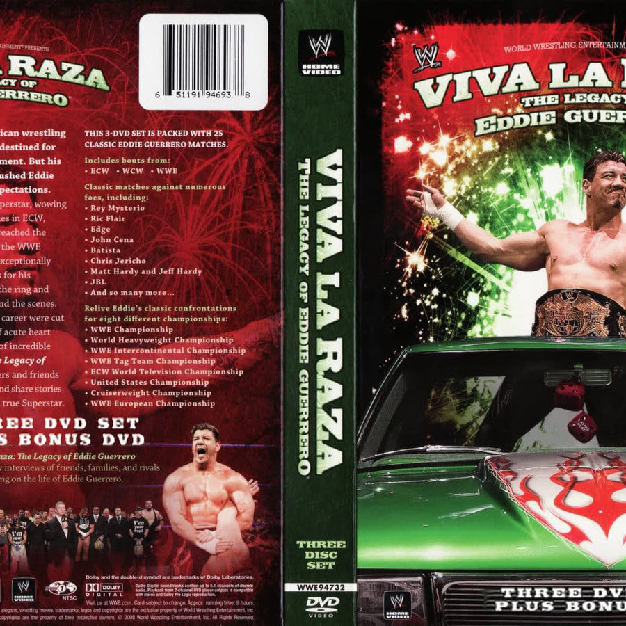viva la raza the legacy of eddie guerrero DVDs & Videos Pwcatalog