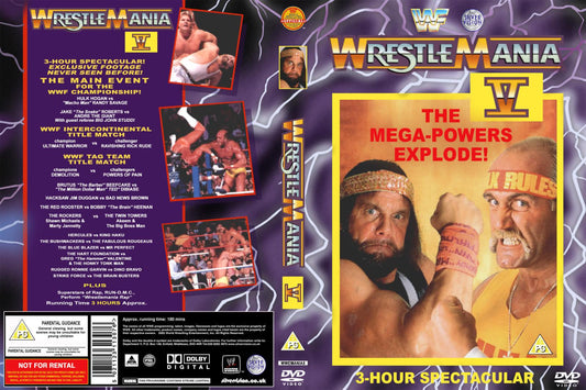 Wrestlemania v DVDs & Videos Pwcatalog