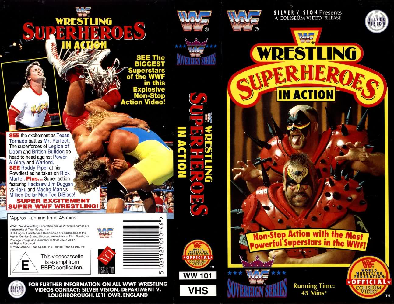 wrestling superheroes in action PW Catalog