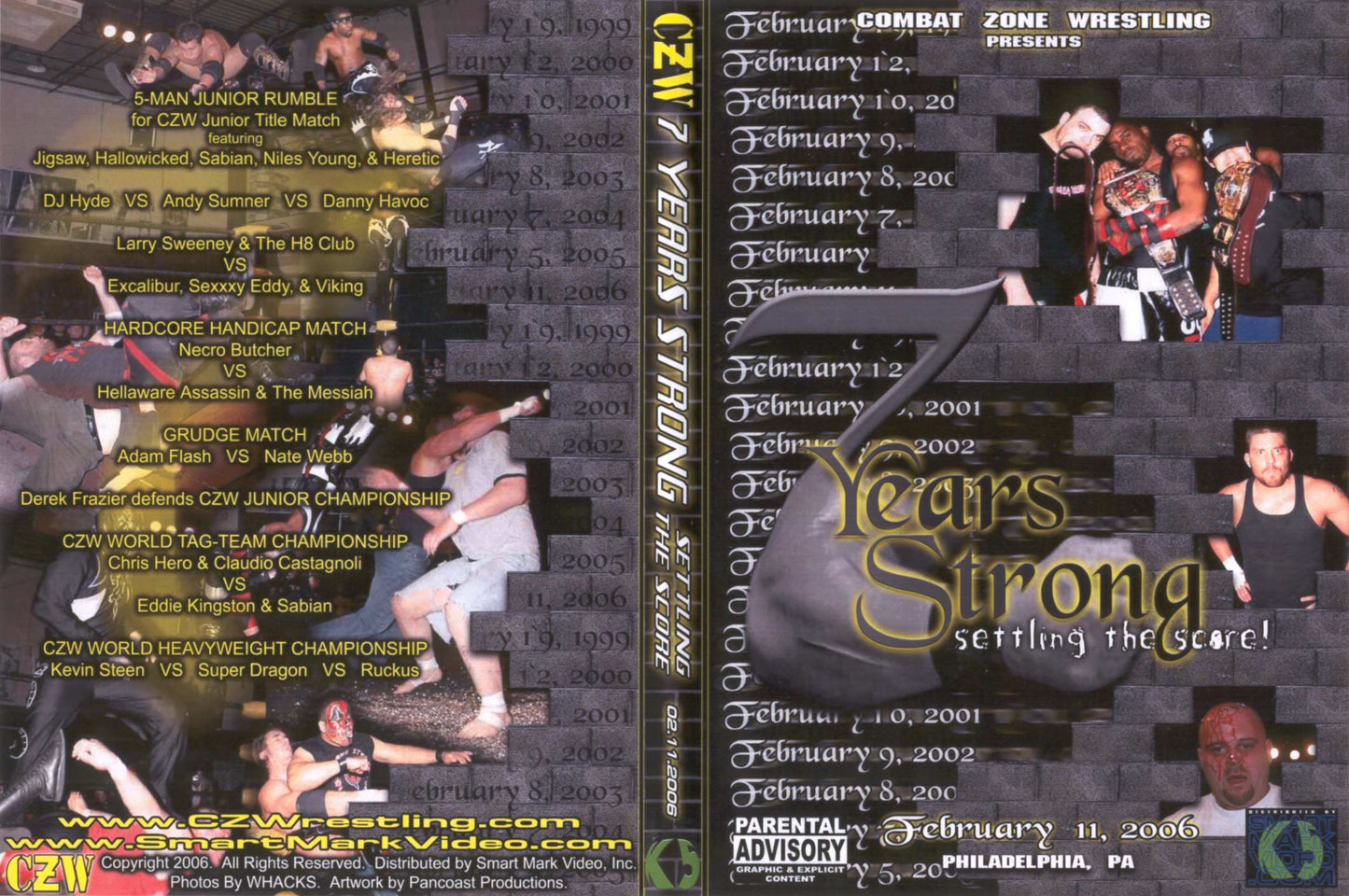 7 years strong settling the score DVDs & Videos Pwcatalog