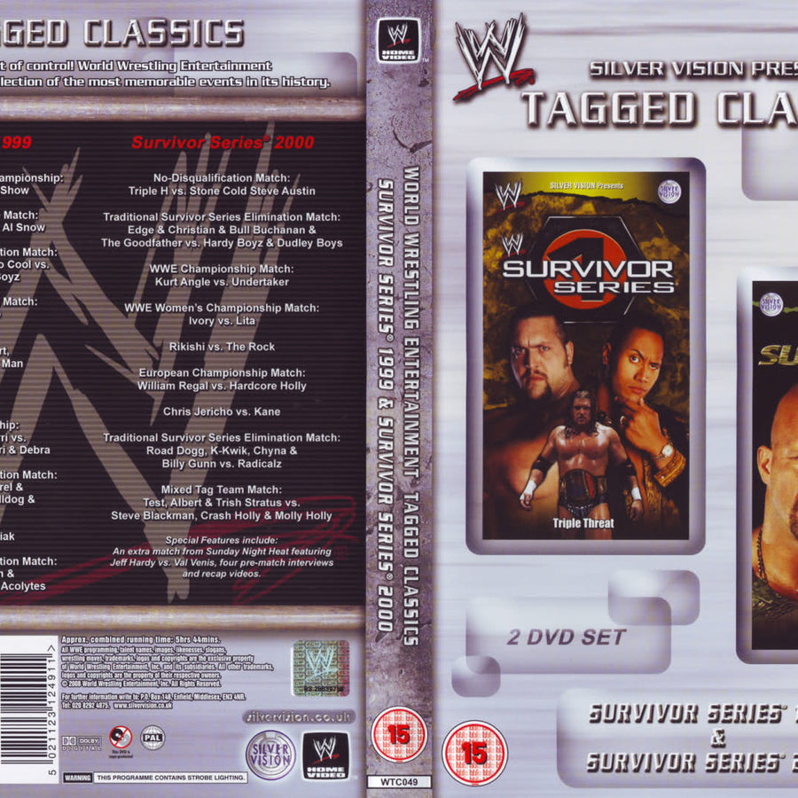 survivor series 1999 2000 DVDs & Videos Silver vision exclusive