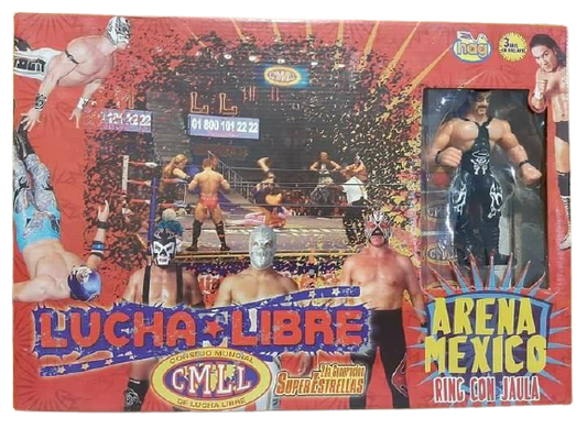 CMLL Hag Distribuidoras Super Estrellas Wrestling Rings & Playsets: Arena Mexico [With Universo 2000]