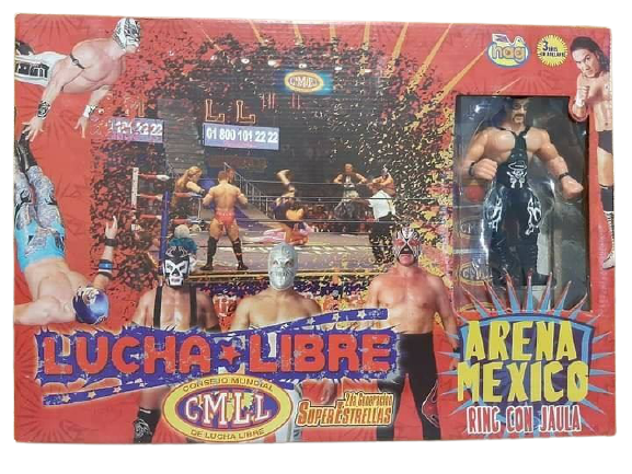 CMLL Hag Distribuidoras Super Estrellas Wrestling Rings & Playsets: Arena Mexico [With Universo 2000] Action & Toy Figures PWcatalog