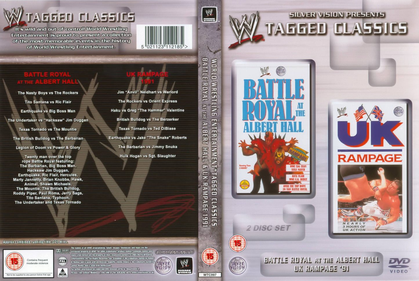 battle royal at the albert hall uk rampage 1991 DVDs & Videos Silver vision exclusive