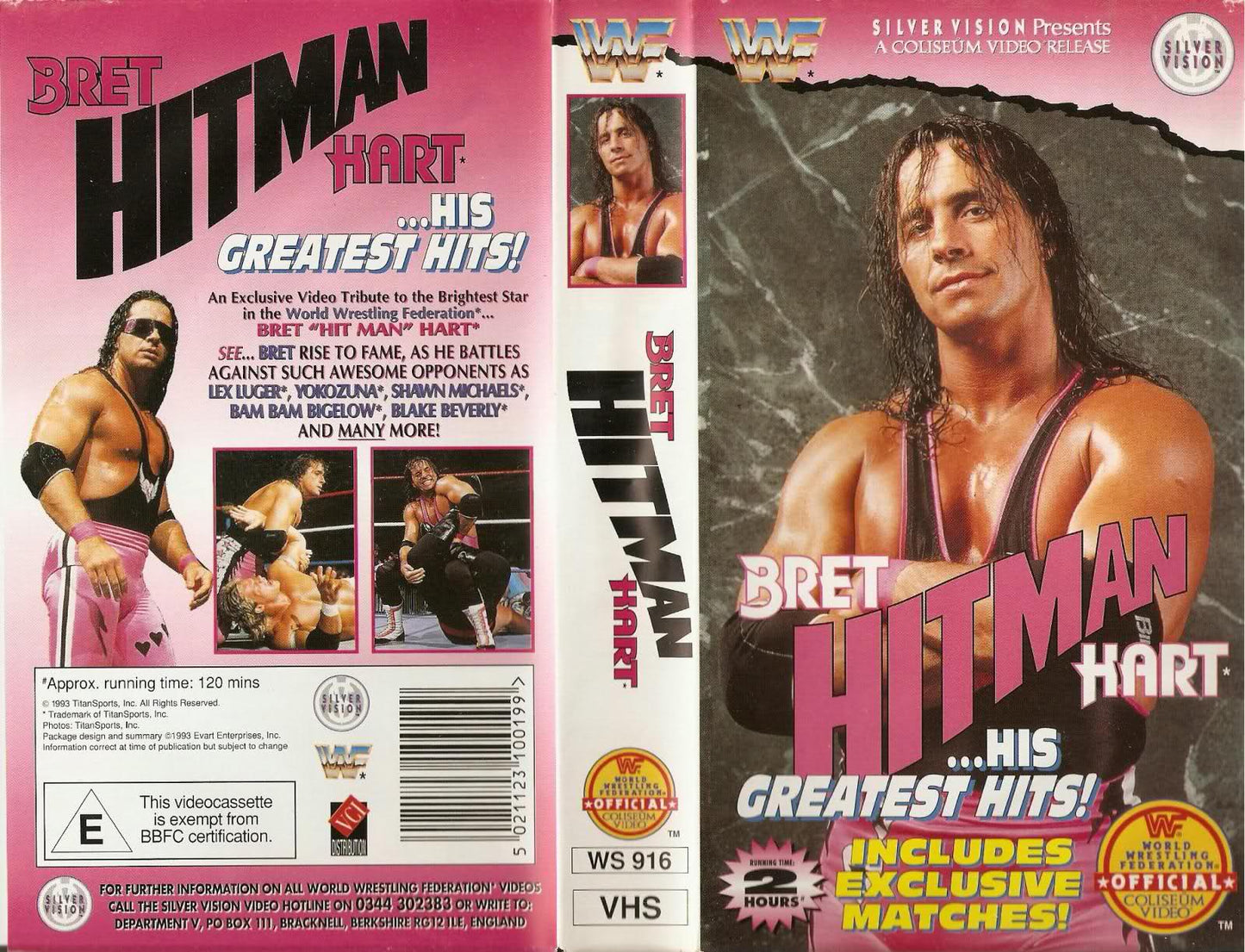 bret hitman hart PW Catalog