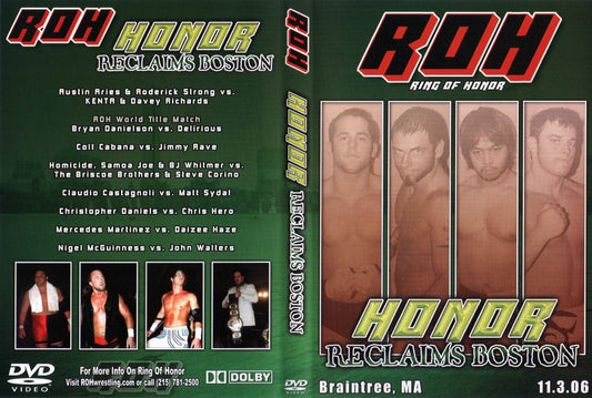 honor reclaims boston DVDs & Videos Pwcatalog