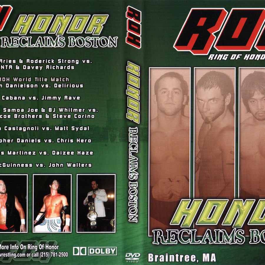 honor reclaims boston DVDs & Videos Pwcatalog